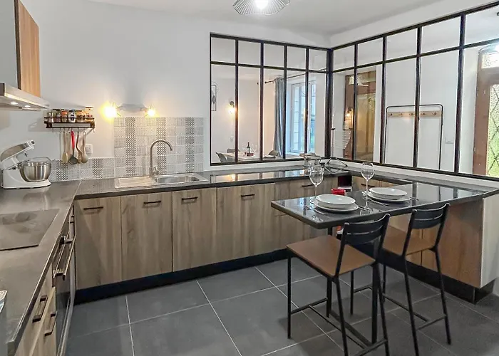 Maison Lumineuse Avec Verriere & Grand Ecran